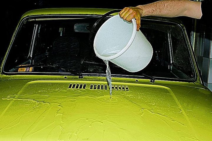 как мыть автомобиль зимой