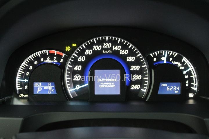 расход бензина на Toyota Camry