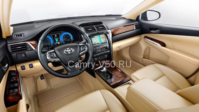 Интерьер (салон) Toyota Camry